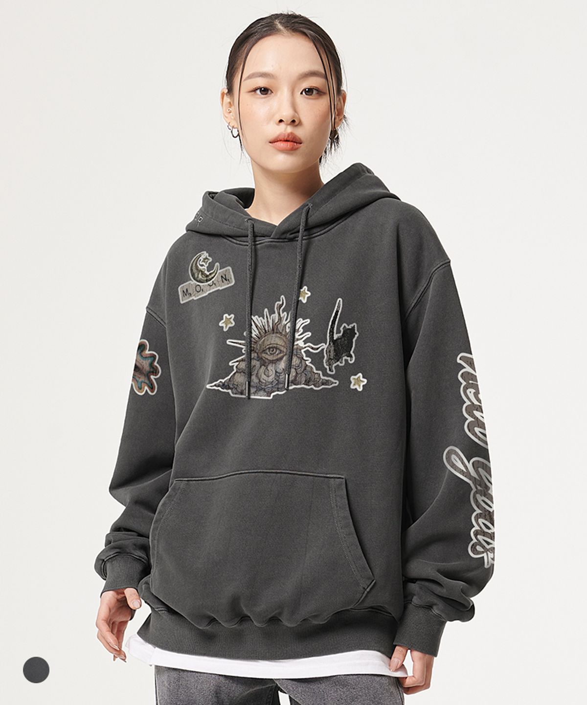 아티스트웨어(ARTISTWEAR) [ATW] 뉴갓 피그먼트 후드