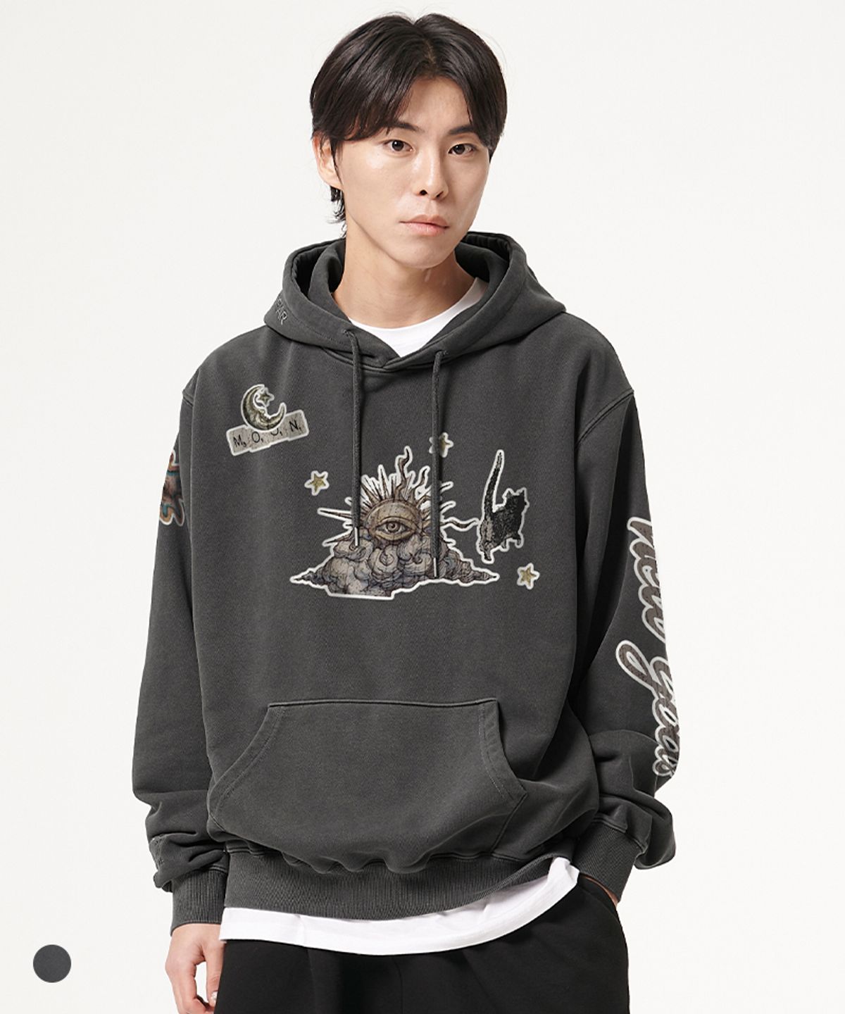 아티스트웨어(ARTISTWEAR) [ATW] 뉴갓 피그먼트 후드