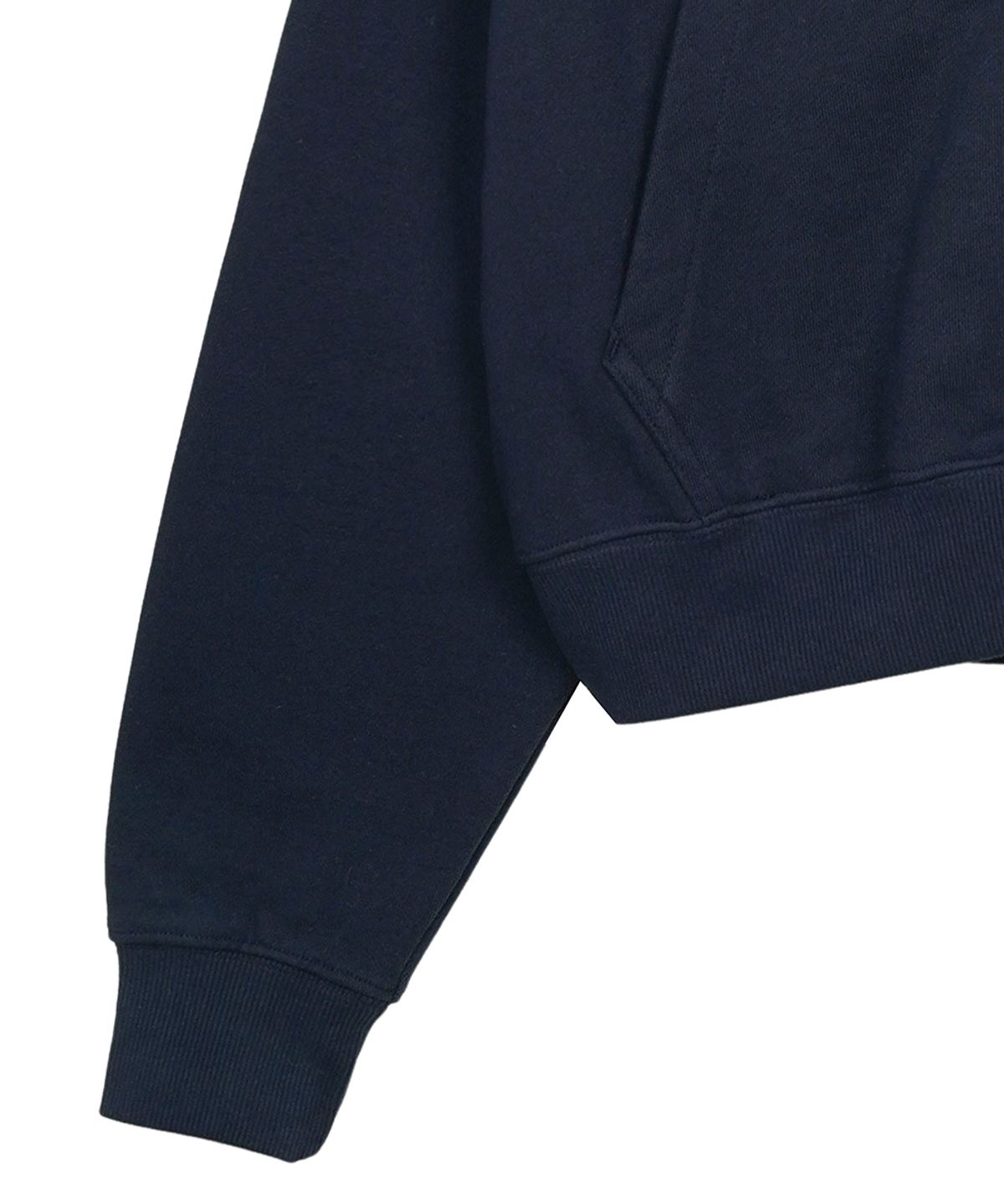 에프디알(FDR) Research Signet Applique Hood Zip-Up Navy