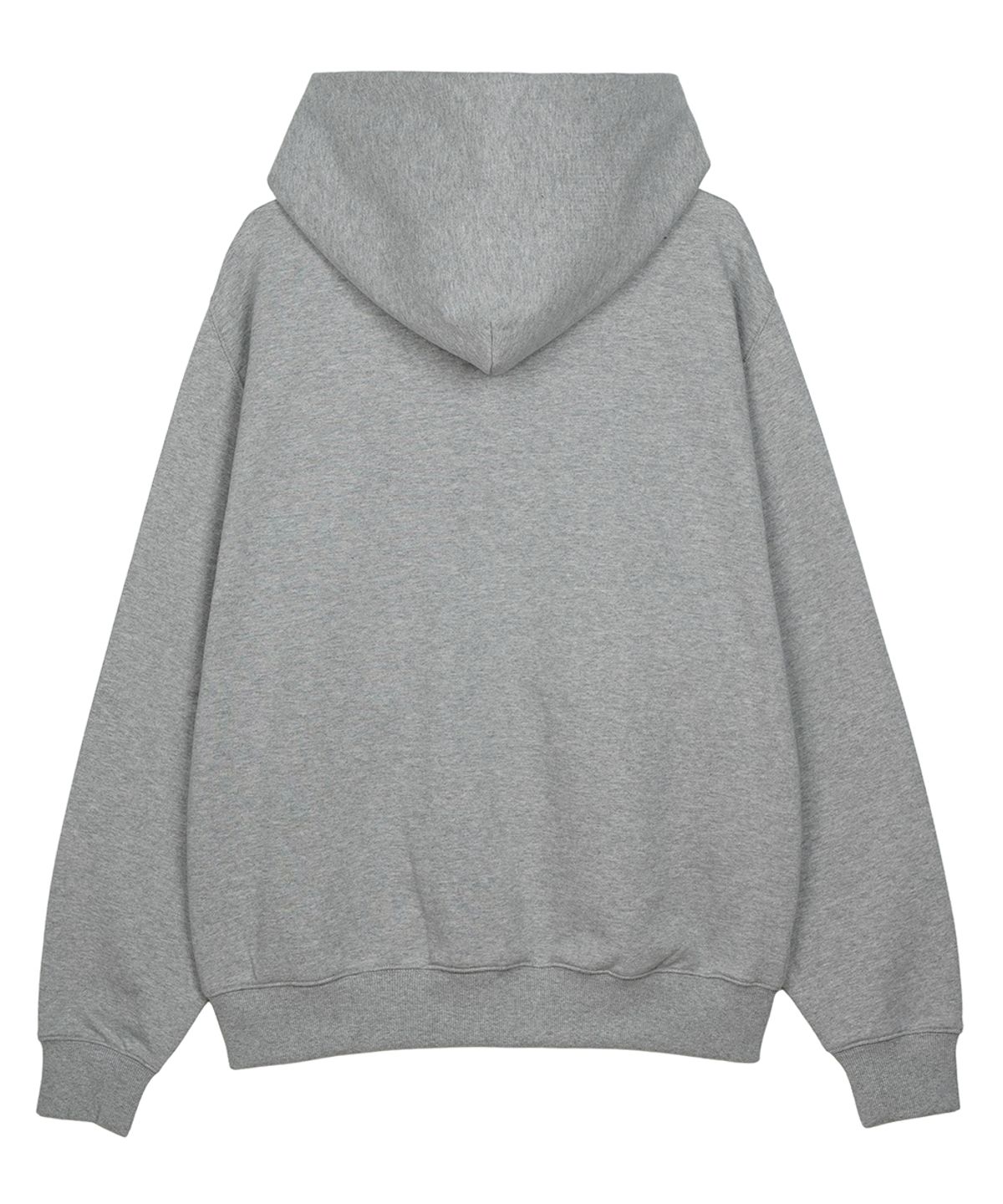 에프디알(FDR) Research Signet Applique Hood Zip-Up M.Gray