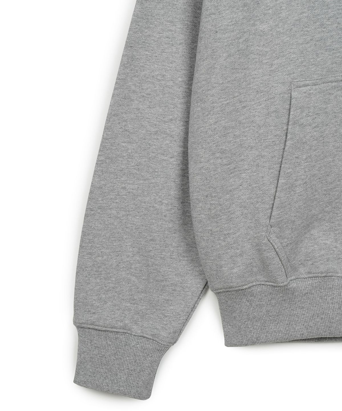 에프디알(FDR) Research Signet Applique Hood Zip-Up M.Gray