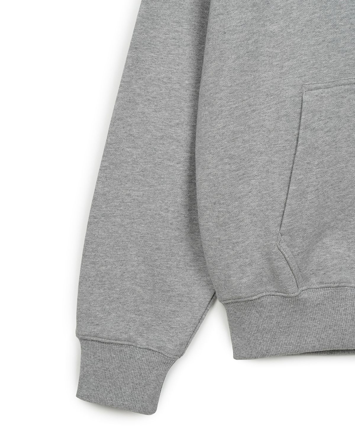 에프디알(FDR) Research Signet Applique Hood Zip-Up M.Gray