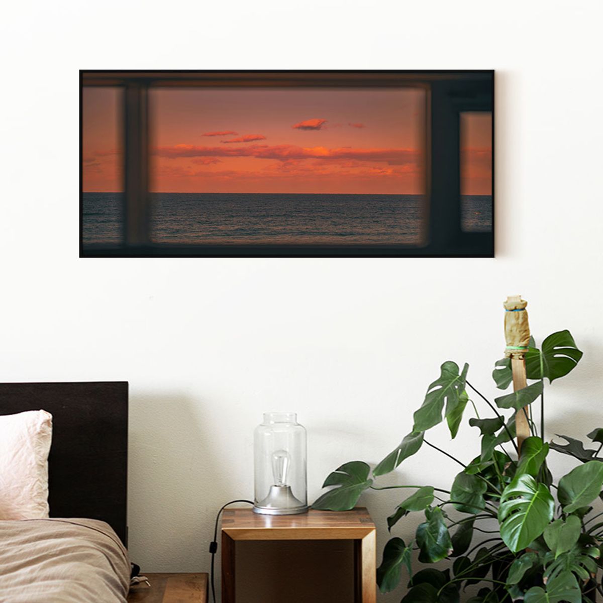 인메이블(INMABLE) 와이드 포스터 액자 대형 인테리어 소품 Chasing Sunsets