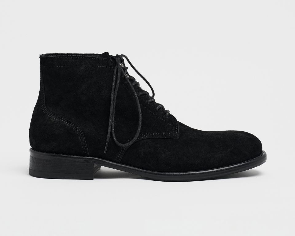 MUSINSA公式 | LOSTGARDEN UNIFORM Field Boots Black