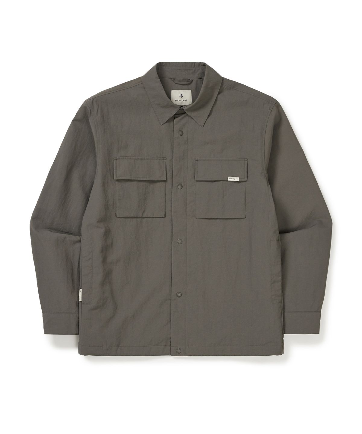 스노우피크 어패럴(SNOWPEAK APPAREL) 캠플 셔츠 자켓 (S25SMCSH10) Dark Khaki