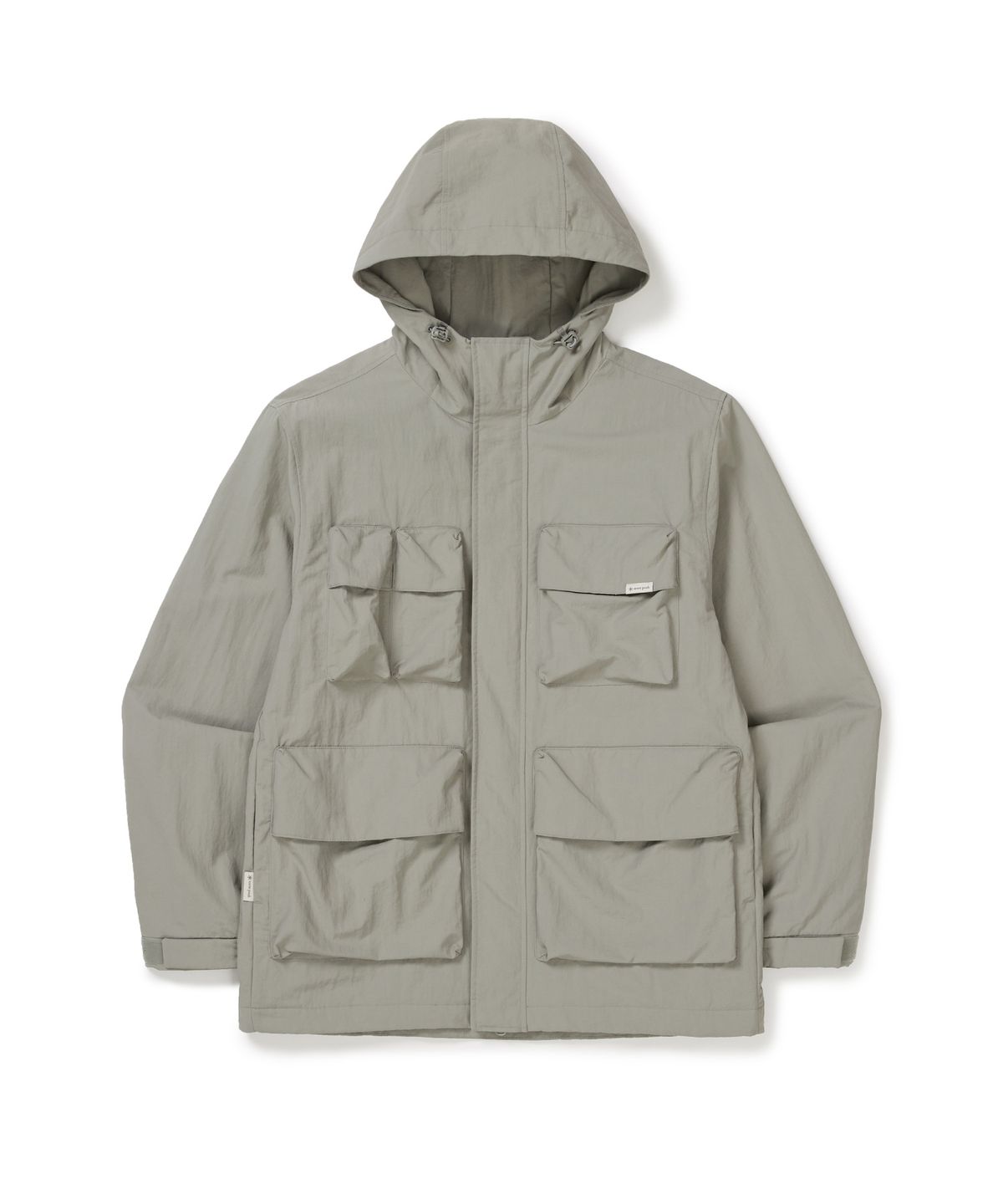 스노우피크 어패럴(SNOWPEAK APPAREL) 캠플 유틸리티 바람막이 (S25SMCWB10) Fog Gray