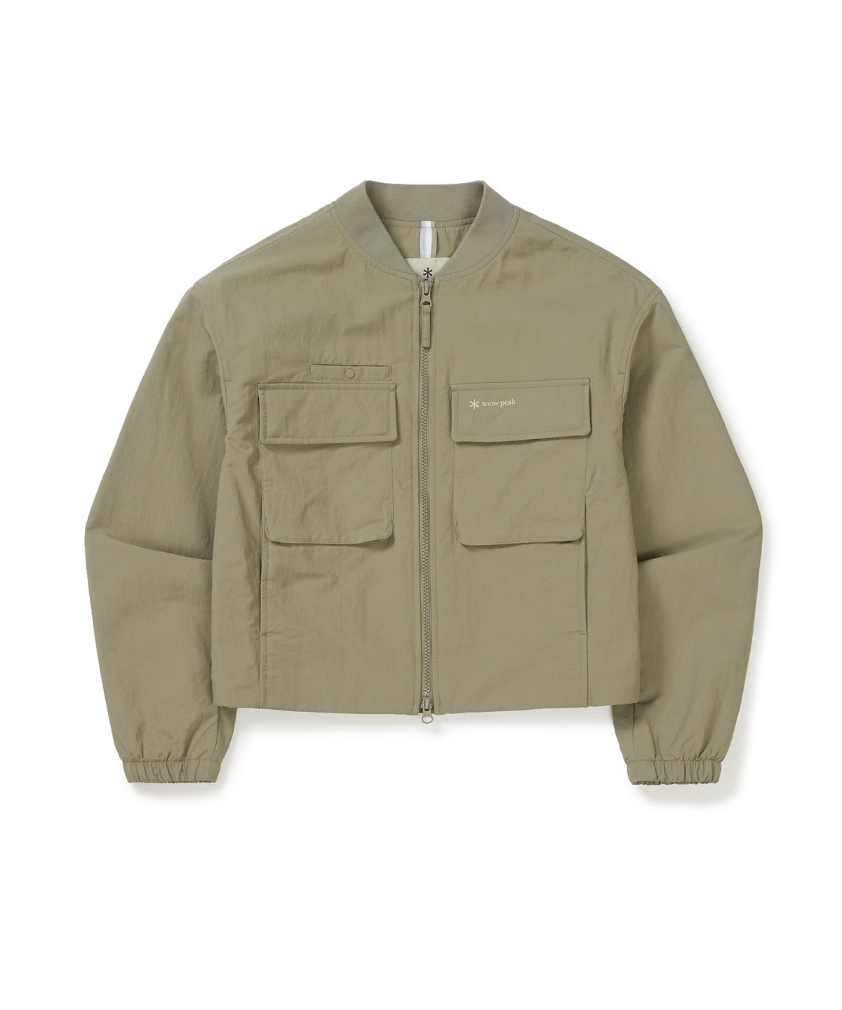 스노우피크 어패럴(SNOWPEAK APPAREL) 캠플 여성 봄버 자켓 (S25SWCWB13) Vintage Khaki