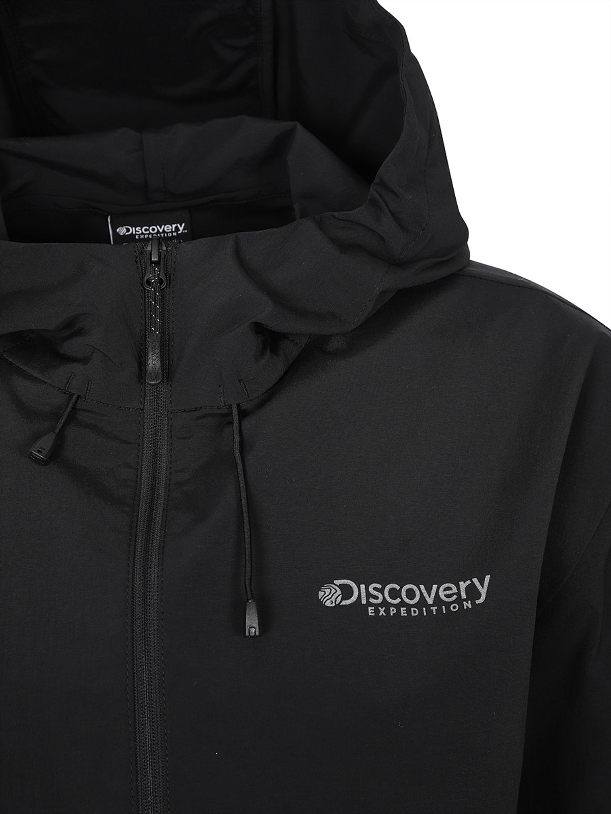 디스커버리 익스페디션(DISCOVERY EXPEDITION) 프레시벤트 여성 폴튼 트레이닝 반팔 아노락 (BLACK)