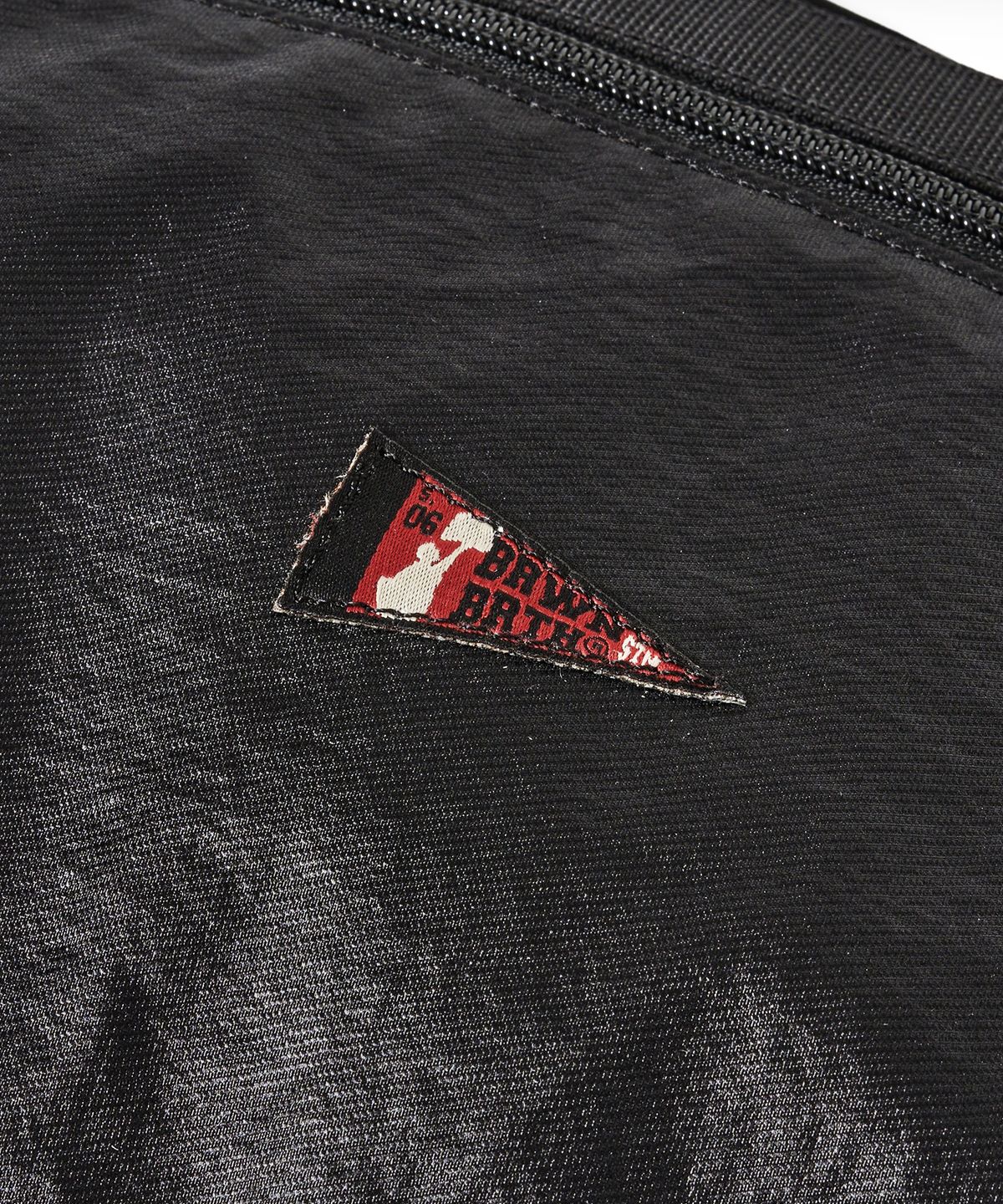 브라운브레스(BROWNBREATH) FLAG DUFFLE BAG - BLACK