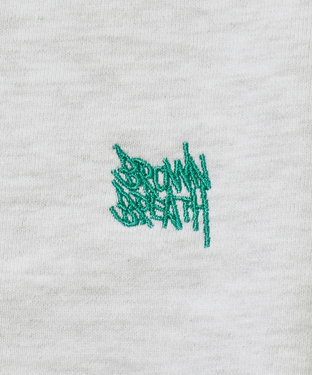 브라운브레스(BROWNBREATH) BB TAG WIDE FIT SWEAT PANTS - ASH