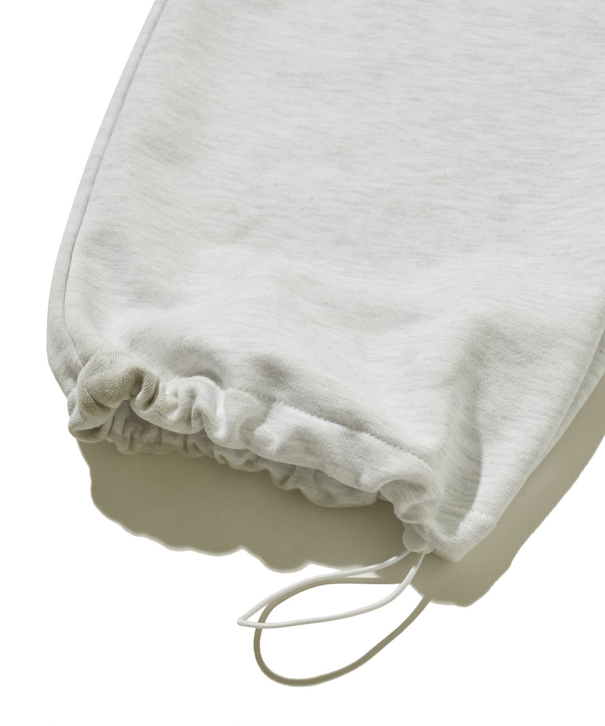 브라운브레스(BROWNBREATH) BB TAG WIDE FIT SWEAT PANTS - ASH