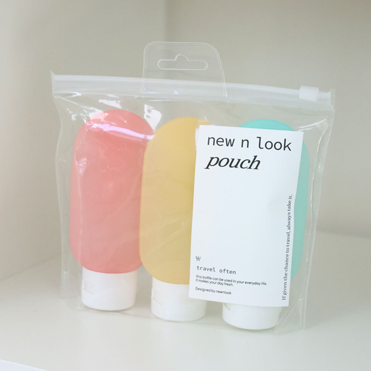 뉴앤룩(NEWNLOOK) 여행용 공병 휴대용 리필용기 100ml 3개입