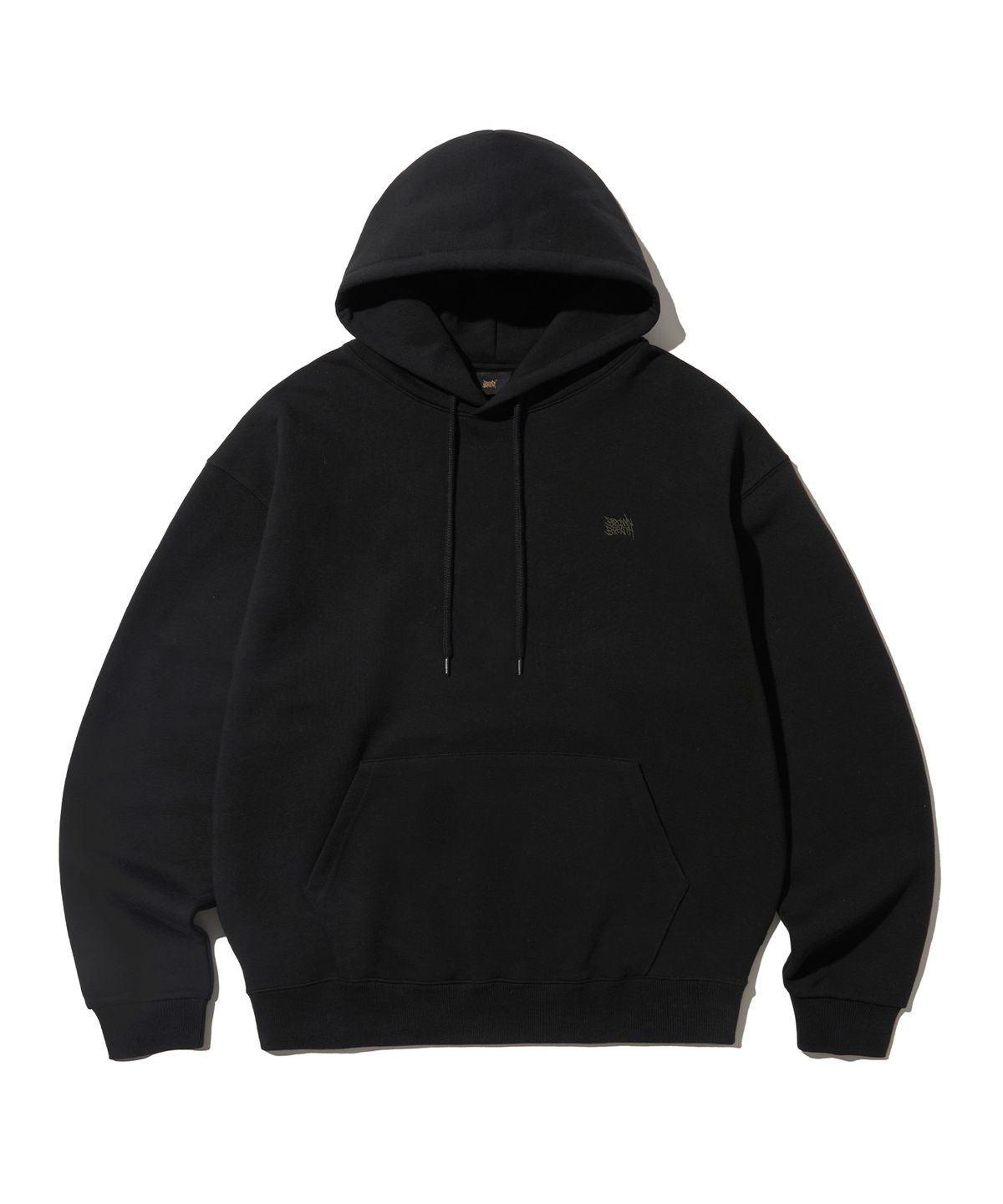 브라운브레스(BROWNBREATH) TIGER CAMO TAG HOODIE - BLACK