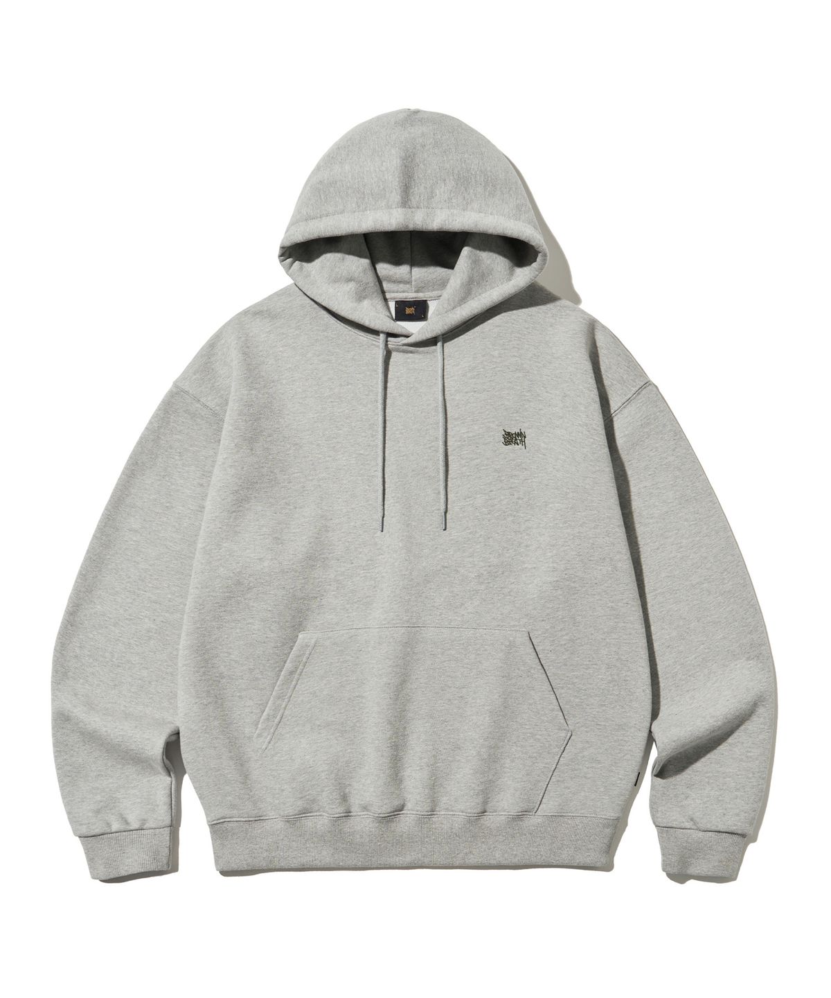 브라운브레스(BROWNBREATH) TIGER CAMO TAG HOODIE - MELANGE GREY