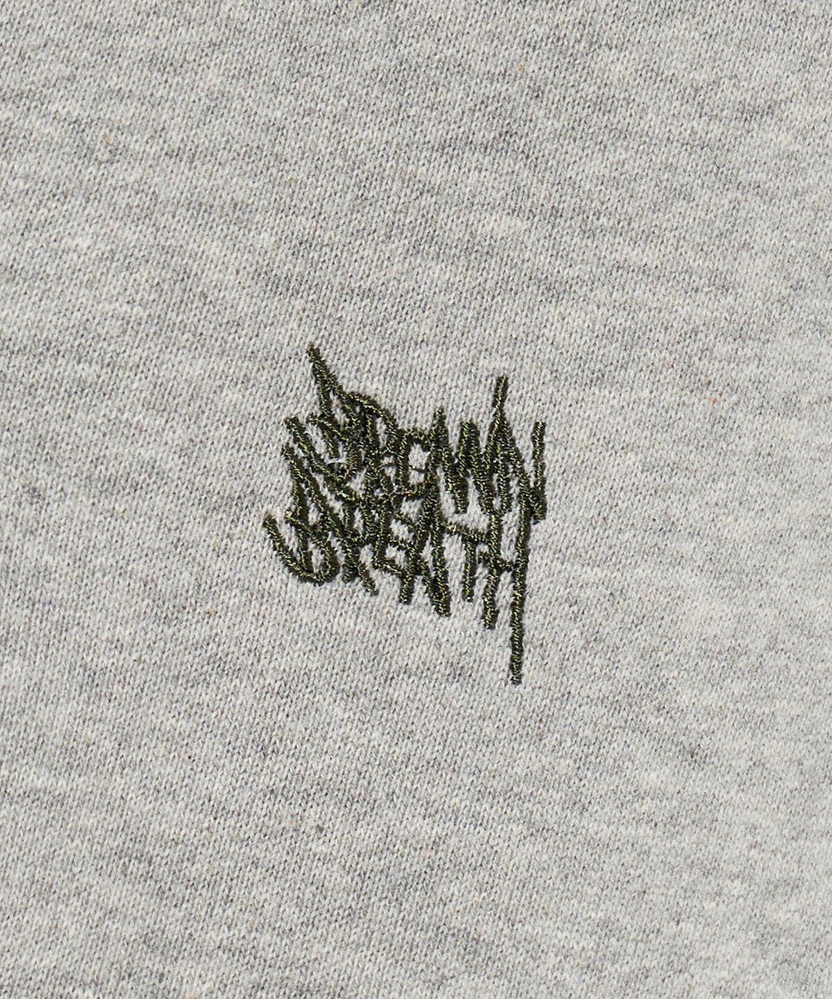 브라운브레스(BROWNBREATH) TIGER CAMO TAG HOODIE - MELANGE GREY