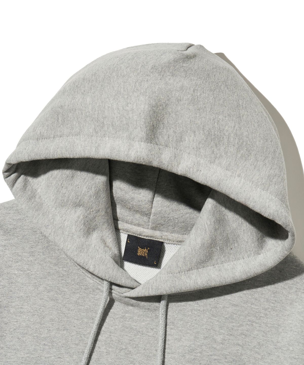 브라운브레스(BROWNBREATH) TIGER CAMO TAG HOODIE - MELANGE GREY