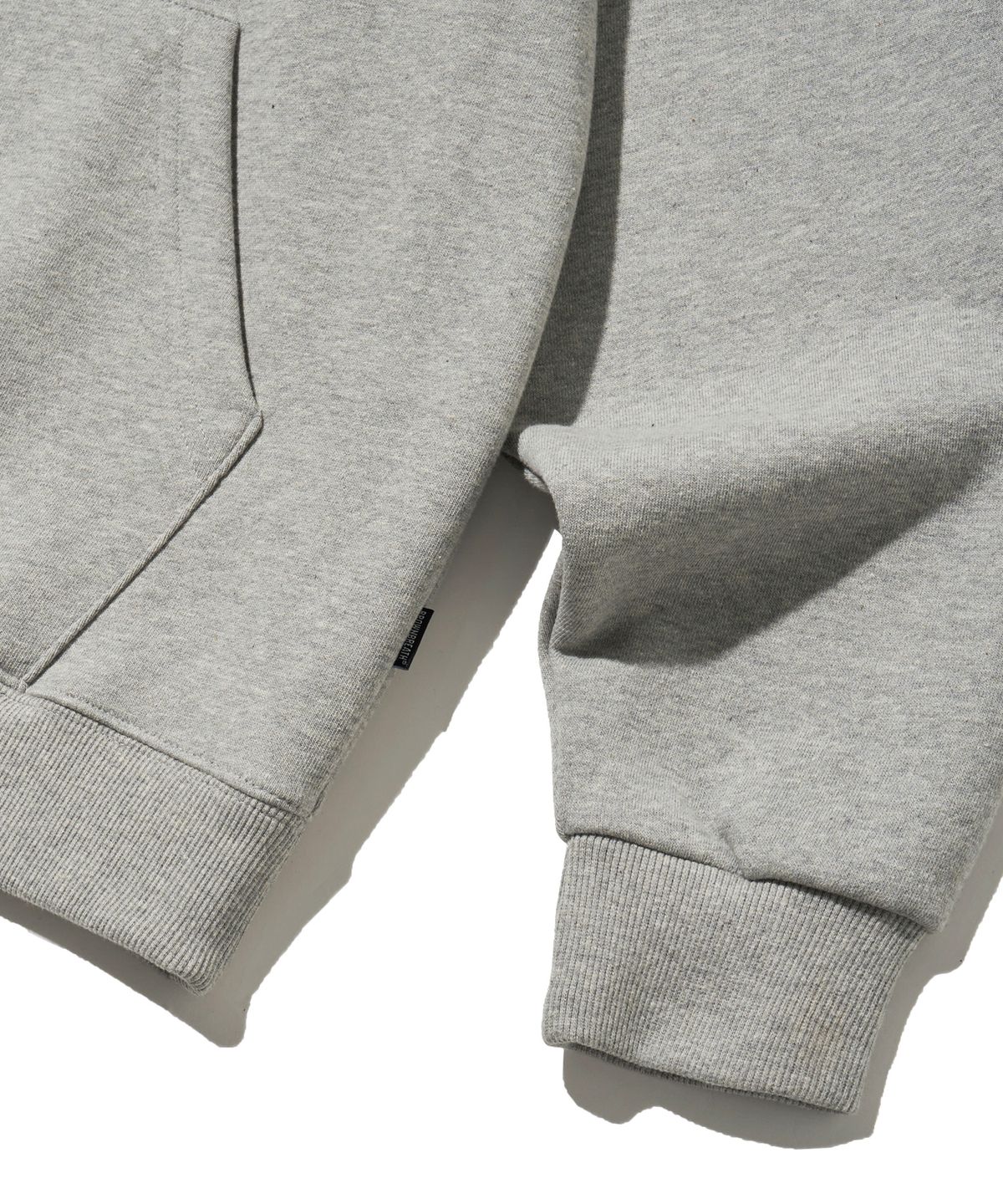 브라운브레스(BROWNBREATH) TIGER CAMO TAG HOODIE - MELANGE GREY