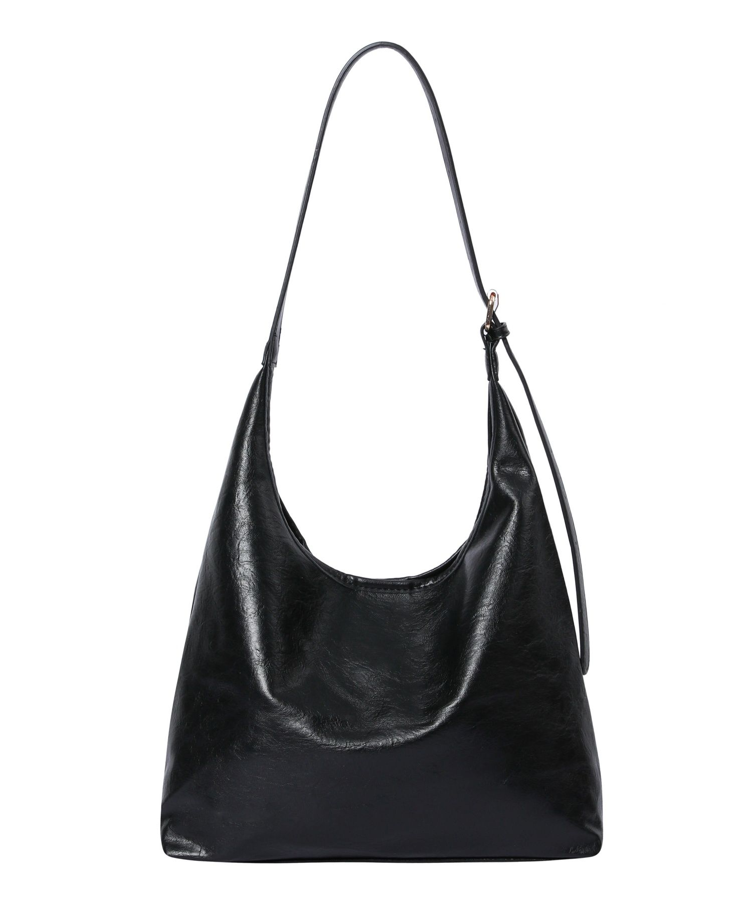 MUCENT☆大人気♪Crescent Leather Shoulder Bag Unisex MUSINSA | MUCENT [Pouch Giveaway] Crescent Leather Shoulder