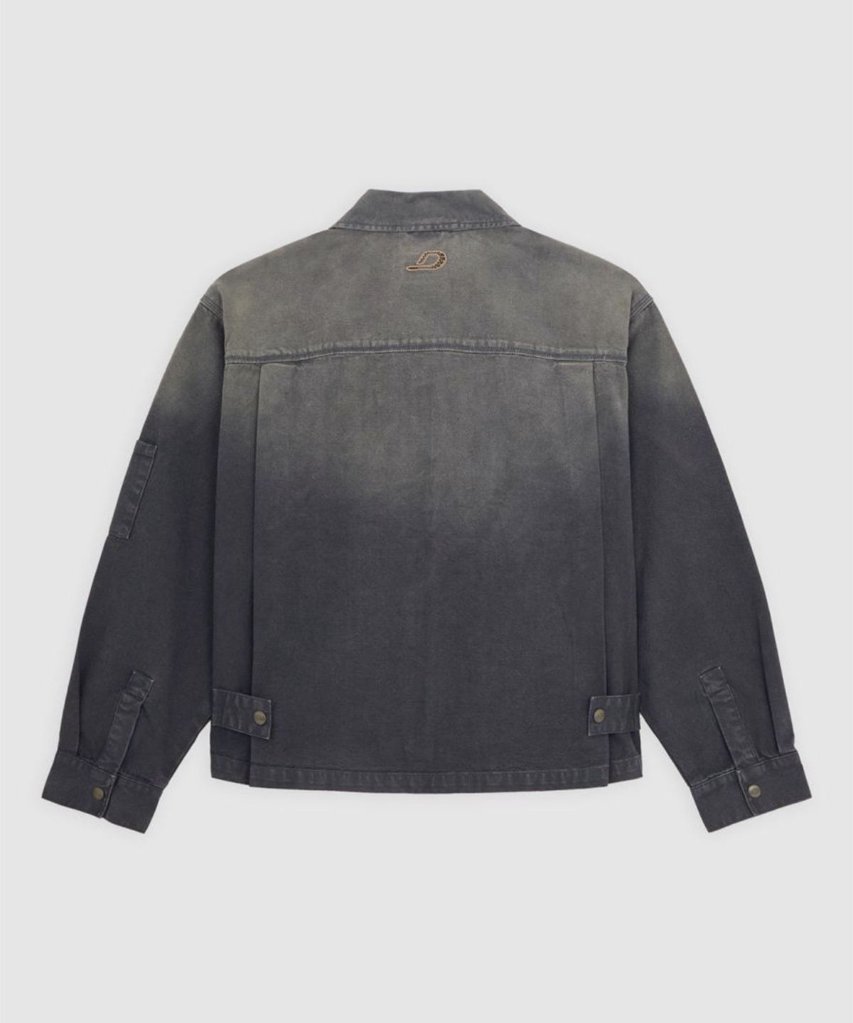 디키즈(DICKIES) 워시드 스네이크 아이젠하워 재킷 Black