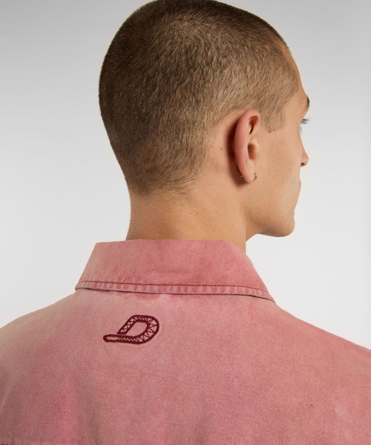 디키즈(DICKIES) 워시드 스네이크 아이젠하워 재킷 Mahogany