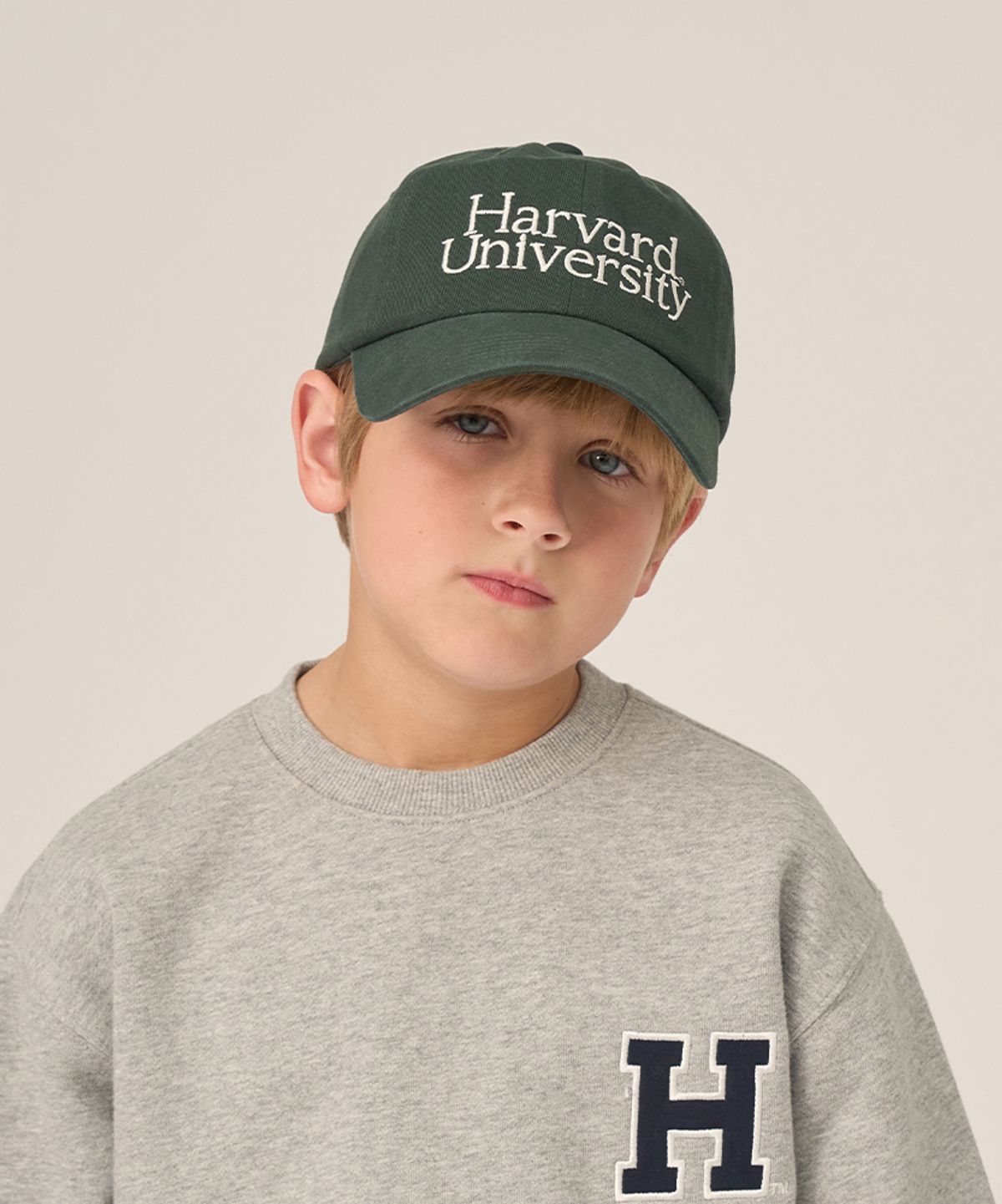 하버드 키즈(HARVARD KIDS) 클래식 직자수 볼캡_HJASBCD14058