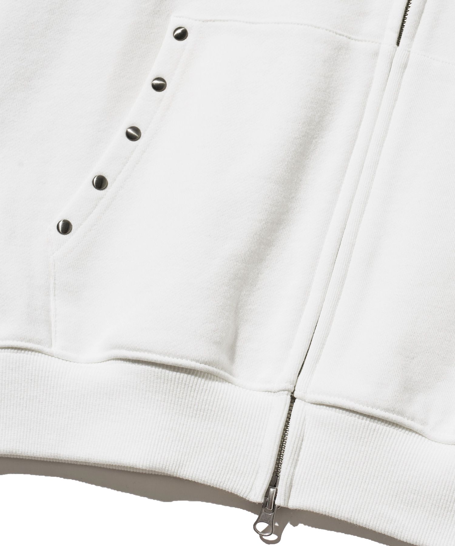 ★BROWNBREATH★ MERGE BB STUD HOOD ZIP UP IVORY MUSINSA | BROWNBREATH MERGE BB STUD HOOD ZIP UP - IVORY