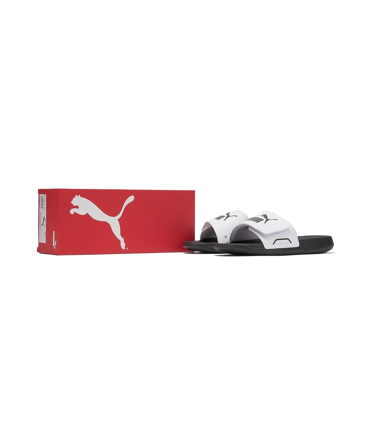 푸마(PUMA) 로얄캣 컴포트 2 에센셜 - 화이트:블랙 / 404281-02