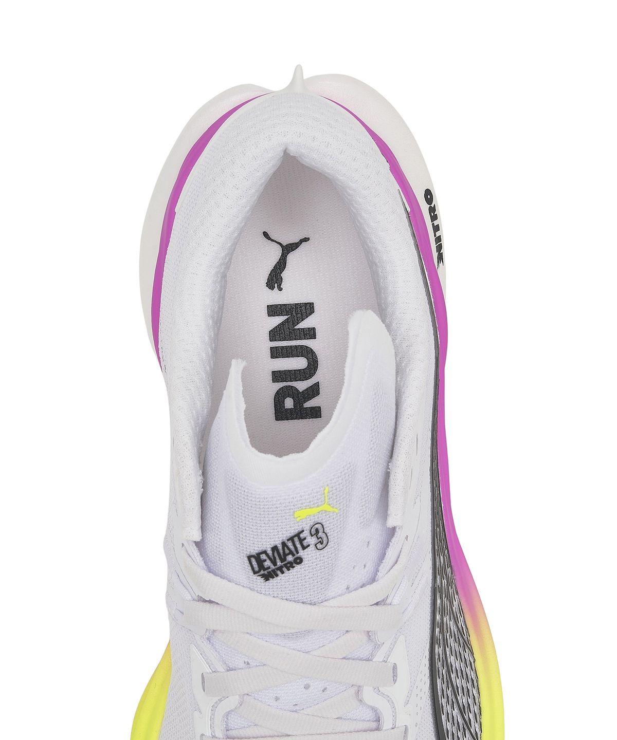 푸마(PUMA) 디비에이트 나이트로 3 우먼스 - 옐로우:퓨어마젠타 / 309708-18