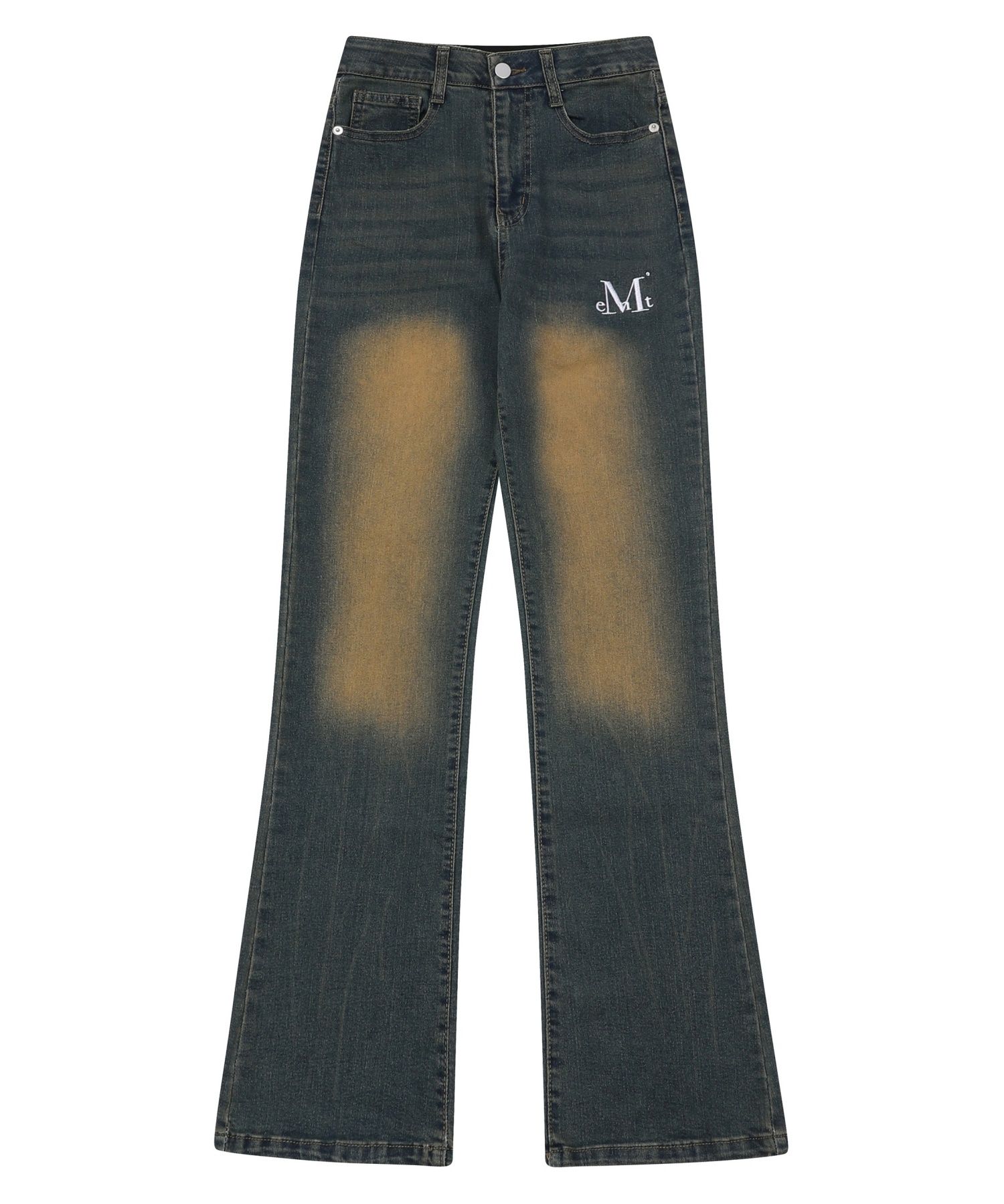 【MUCENT】TIMBER WASHING BOOTS CUT DENIM PANTS MUSINSA | MUCENT Timber Washing Bootcut Denim Pants (3 Colors)