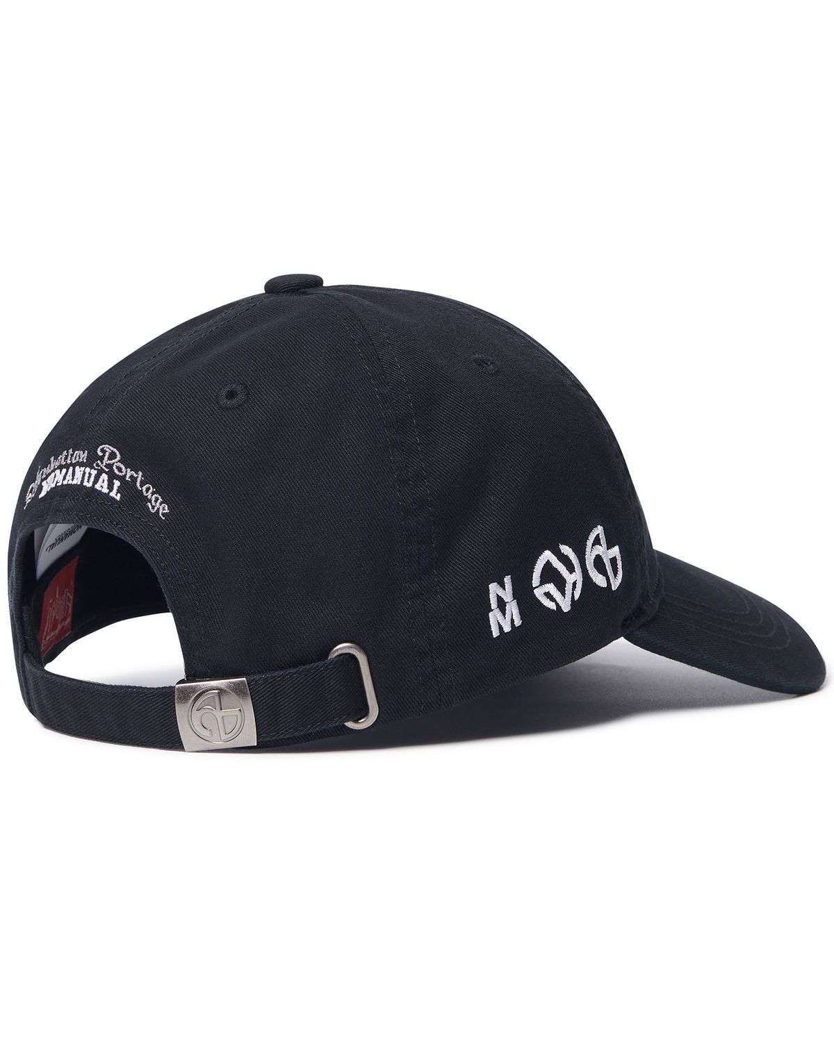 노매뉴얼(NOMANUAL) NM X MP BALL CAP - WASHED BLACK