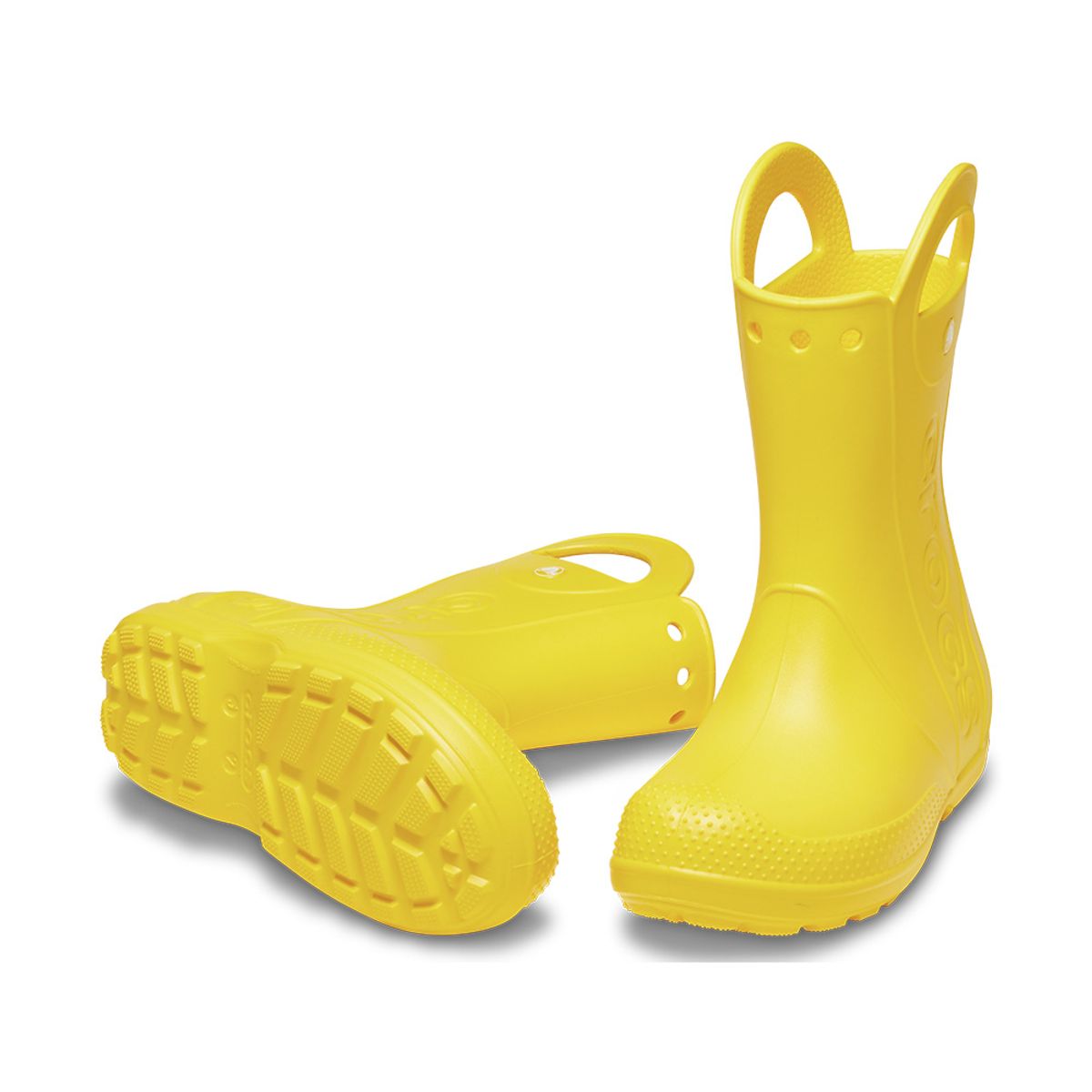 크록스키즈(CROCS KIDS) 키즈 핸들잇 레인부츠 YEL (25SKBT211052)