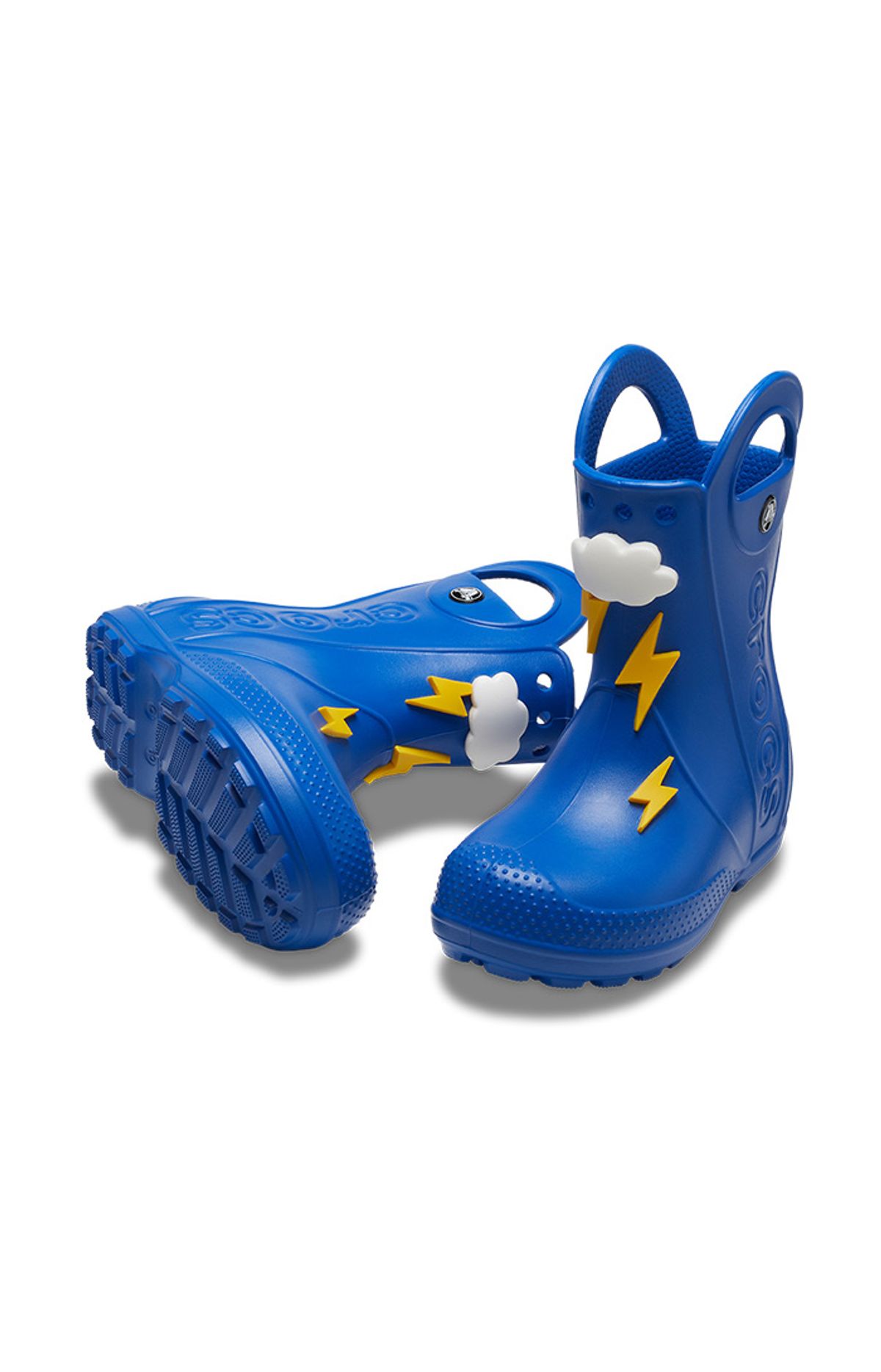 크록스키즈(CROCS KIDS) 유아 핸들잇 라이트닝 볼트 레인부츠 BBO (25SKBT211120)