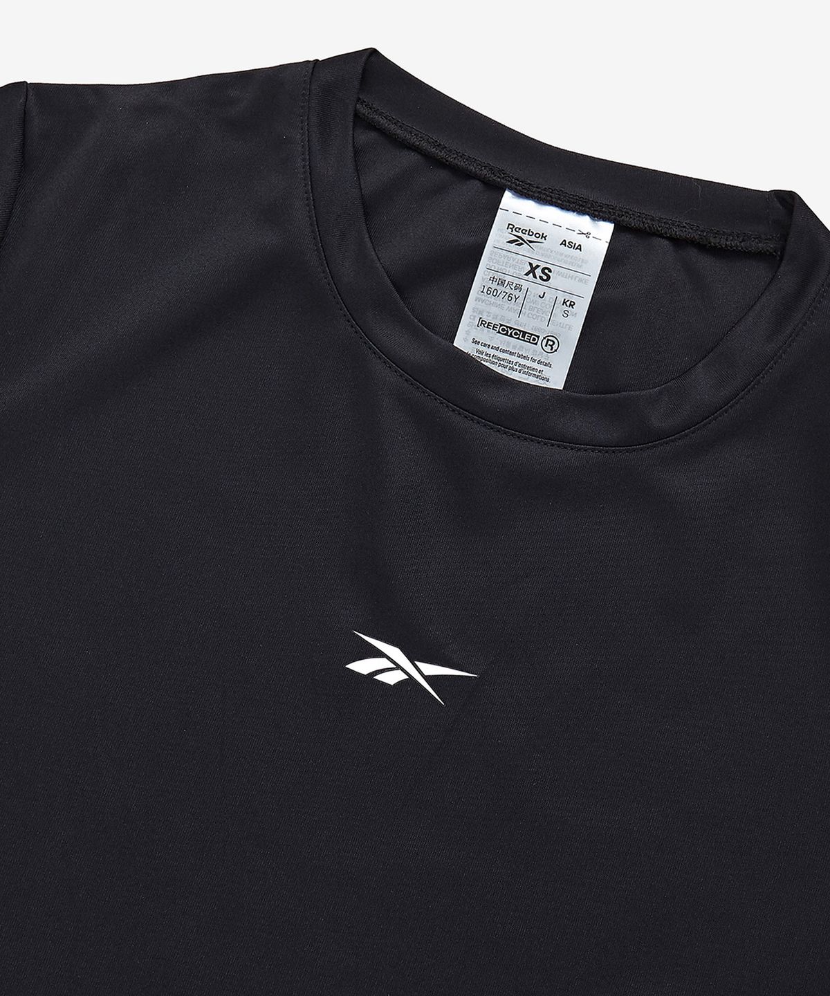 리복(REEBOK) ID 트레인 테크 티셔츠 (W) -  블랙 / 100202707