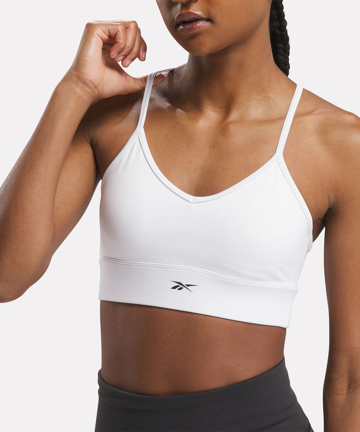 리복(REEBOK) ID 트레인 트라이백 브라탑 (W) - 화이트 / 100012982