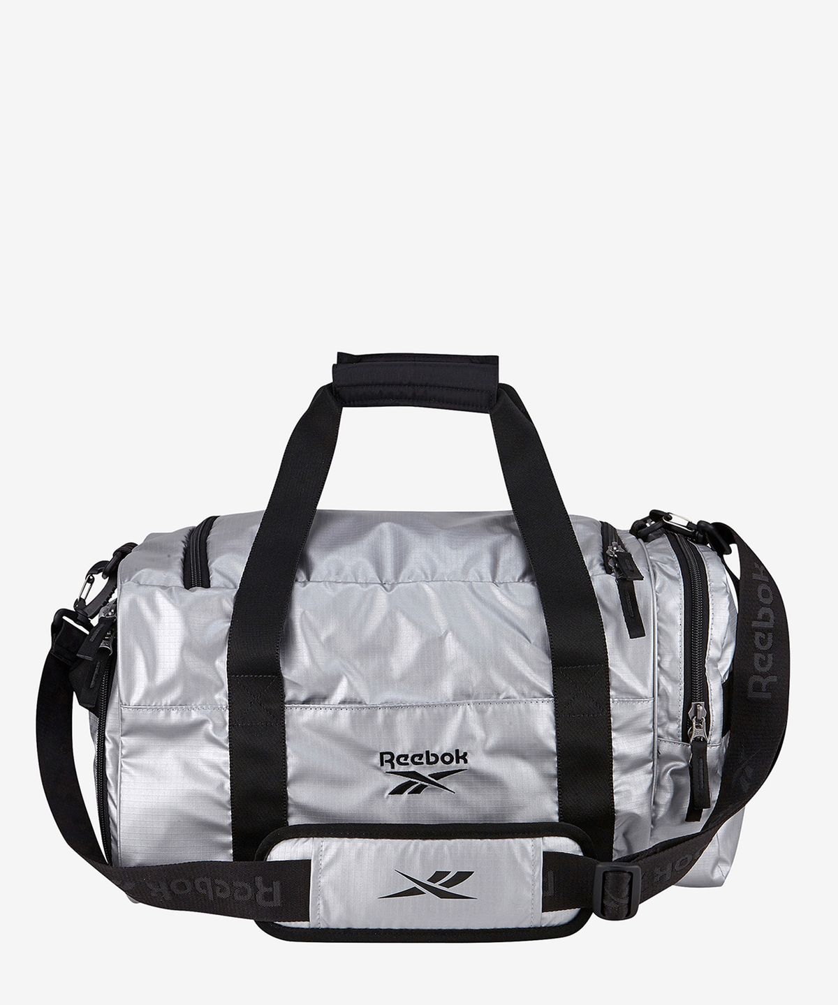 리복(REEBOK) GYM 더플백 (MEDIUM) - 실버
