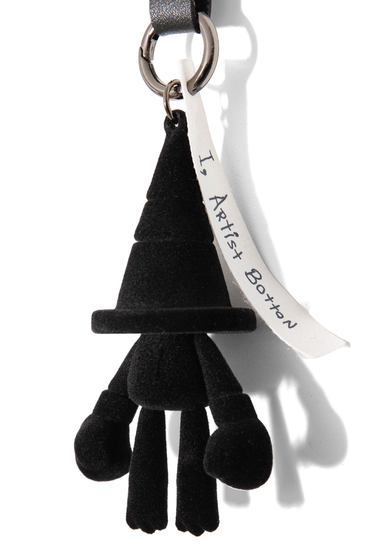 홀리선(HORLISUN) 25 B.S.C Artist Botton Boxer Keyring All Black