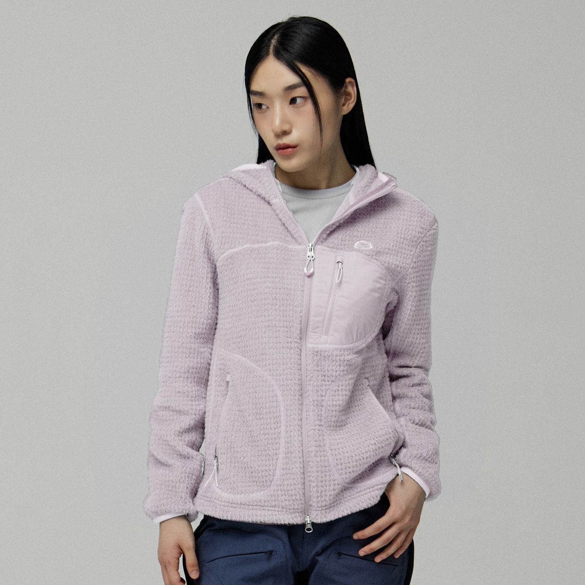 제로그램(ZEROGRAM) 폴라텍 알파120 후디 자켓