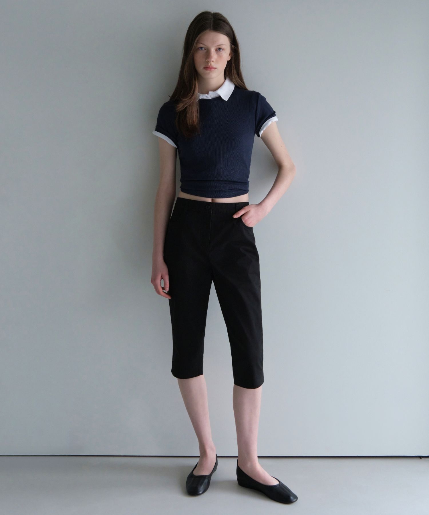 MUSINSA公式 | MUSINSA STANDARD WOMAN ウィメンズコットンカプリ