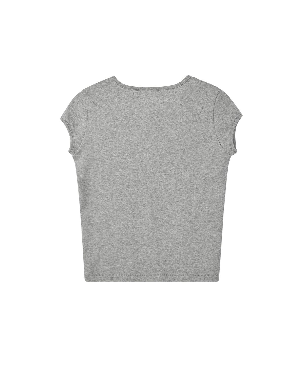레스트앤레크레이션(REST&RECREATION) CAP SLEEVE T-SHIRT - GREY