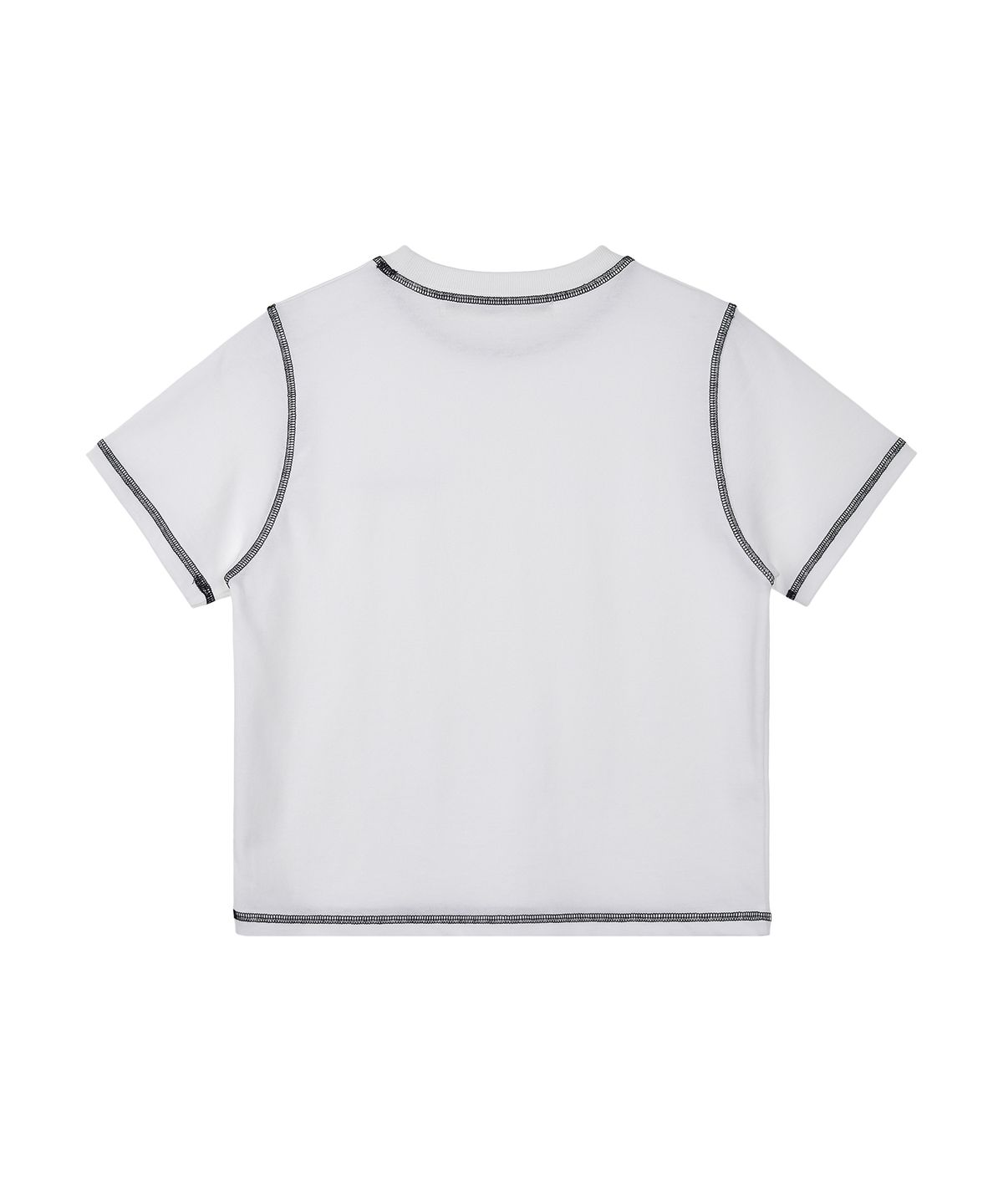 레스트앤레크레이션(REST&RECREATION) COLOR STITCH T-SHIRT - WHITE