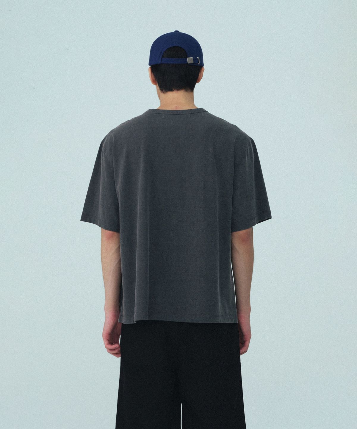 레스트앤레크레이션(REST&RECREATION) RS PIGMENT T-SHIRT - CHARCOAL