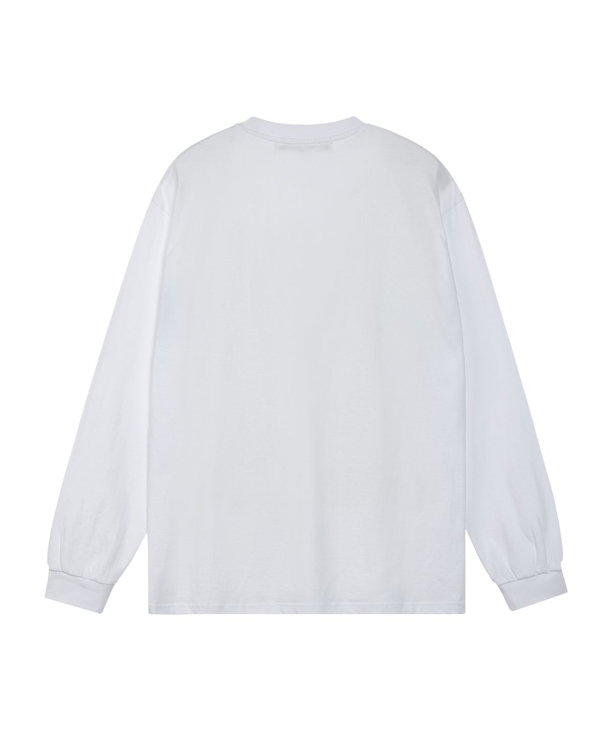 레스트앤레크레이션(REST&RECREATION) CREWNECK LONG SLEEVE T-SHIRT - WHITE