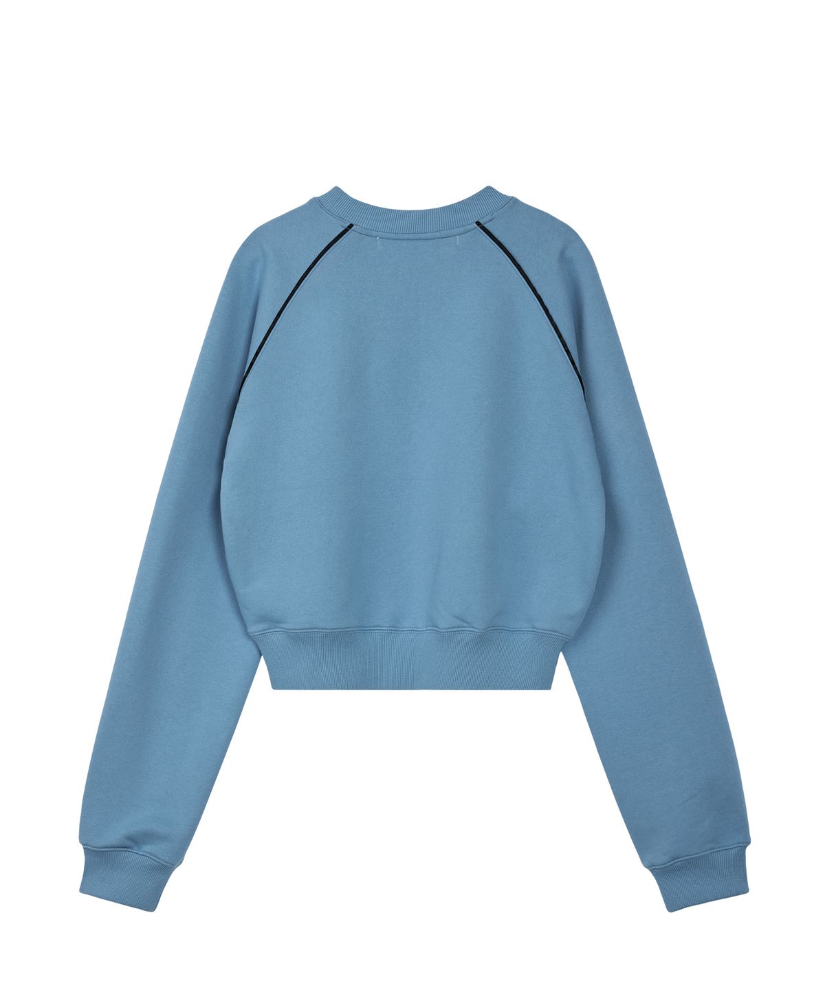 레스트앤레크레이션(REST&RECREATION) CROPPED RAGLAN SWEATSHIRT - BLUE