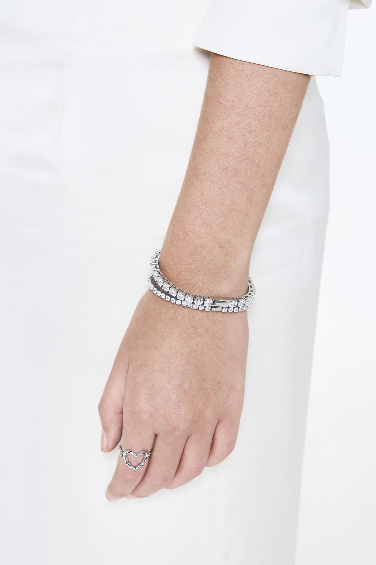 센티멍(SENTIMENTS) NO.556 [MEDIUM] TENNIS CUBIC BRACELET