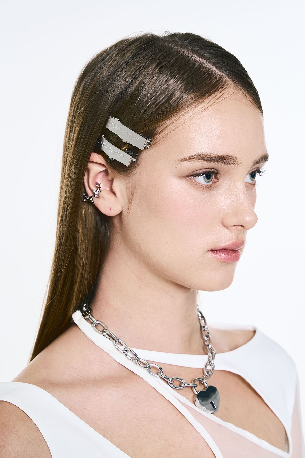 센티멍(SENTIMENTS) NO.566 [SILVER] HAIR PIN 2SET
