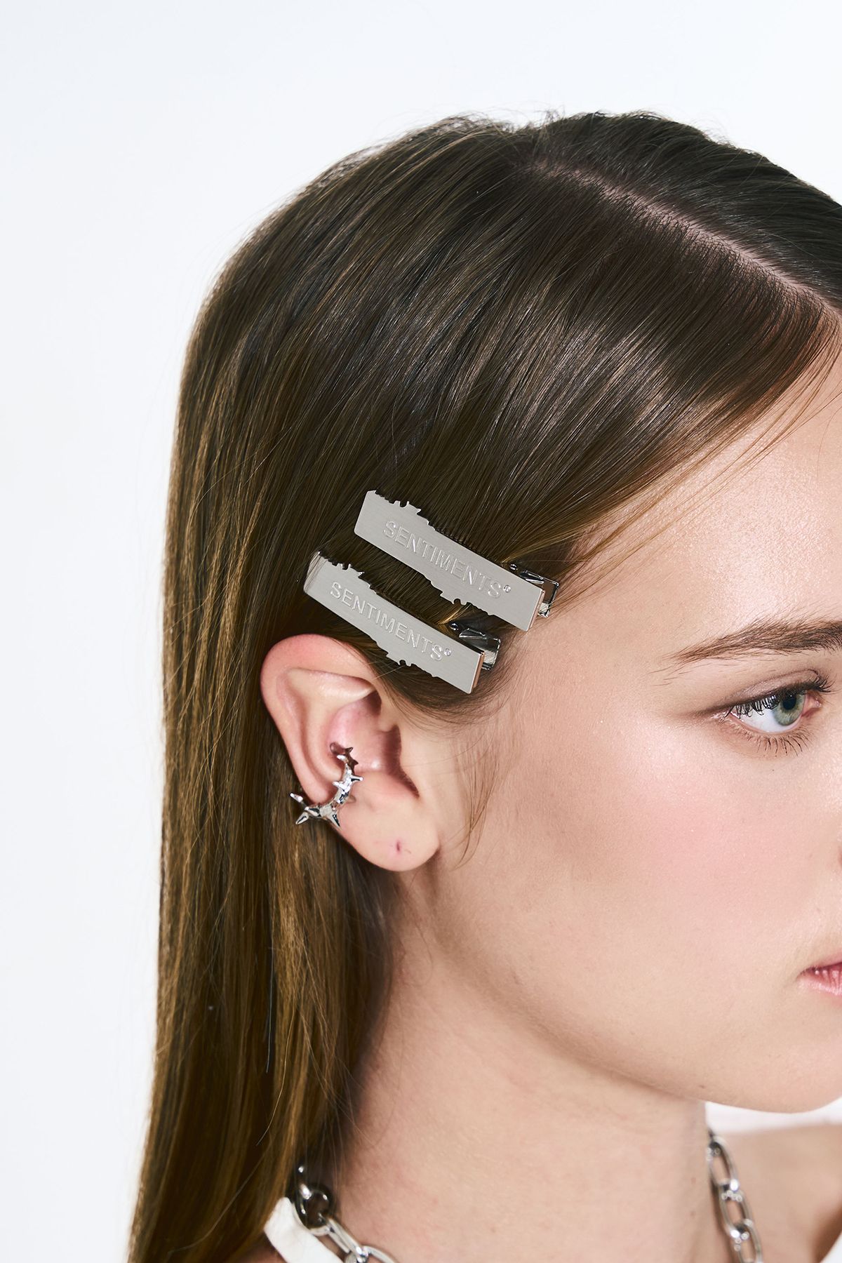 센티멍(SENTIMENTS) NO.566 [SILVER] HAIR PIN 2SET