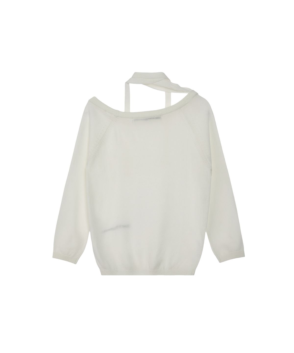 레스트앤레크레이션(REST&RECREATION) ONE-SHOULDER KNIT TOP - IVORY