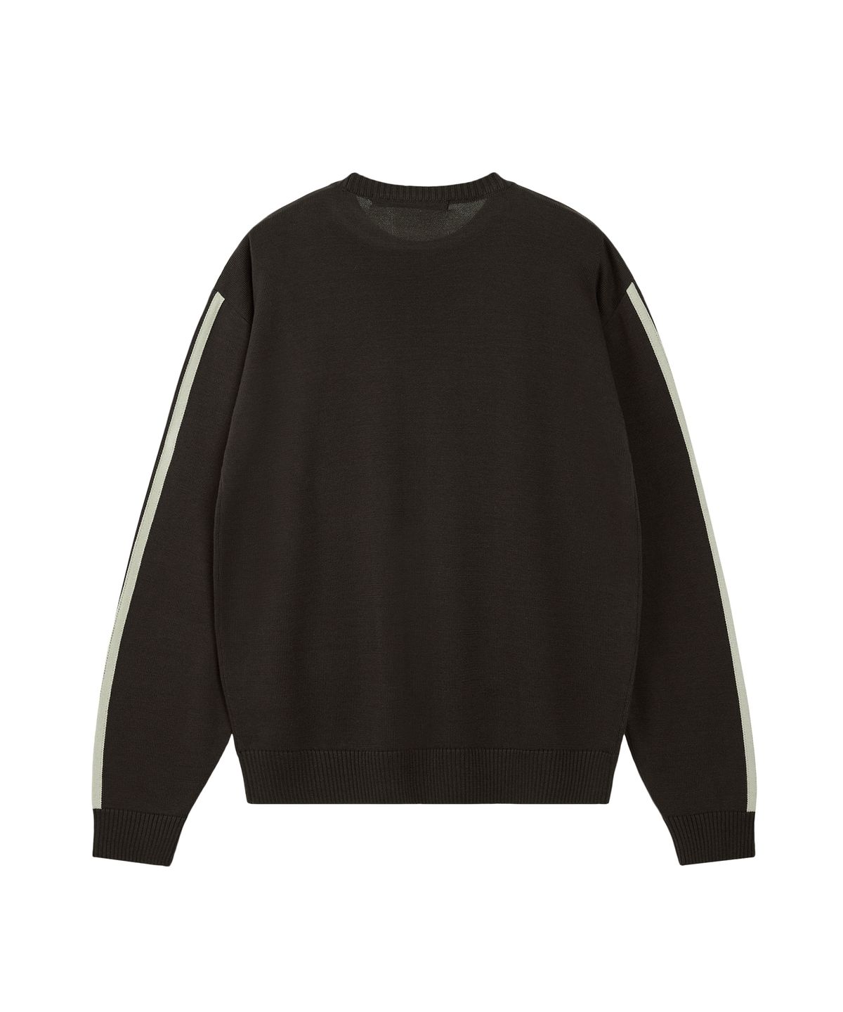 레스트앤레크레이션(REST&RECREATION) COLORATION CREW NECK KNIT - BROWN