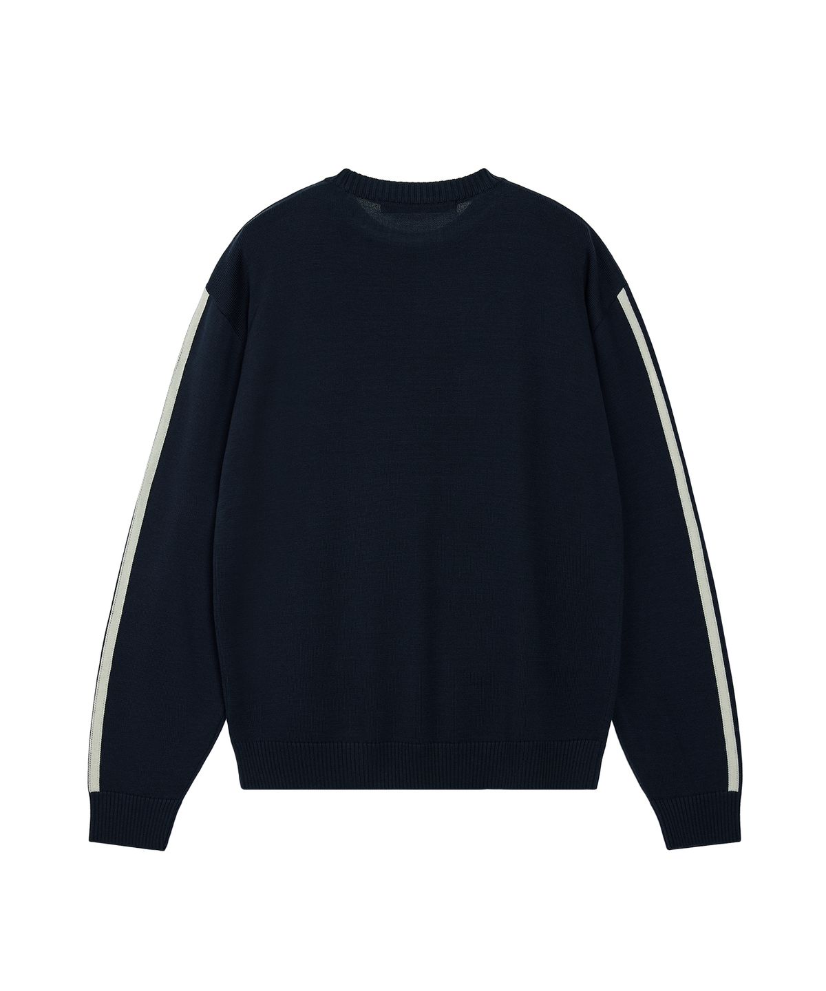 레스트앤레크레이션(REST&RECREATION) COLORATION CREW NECK KNIT - NAVY