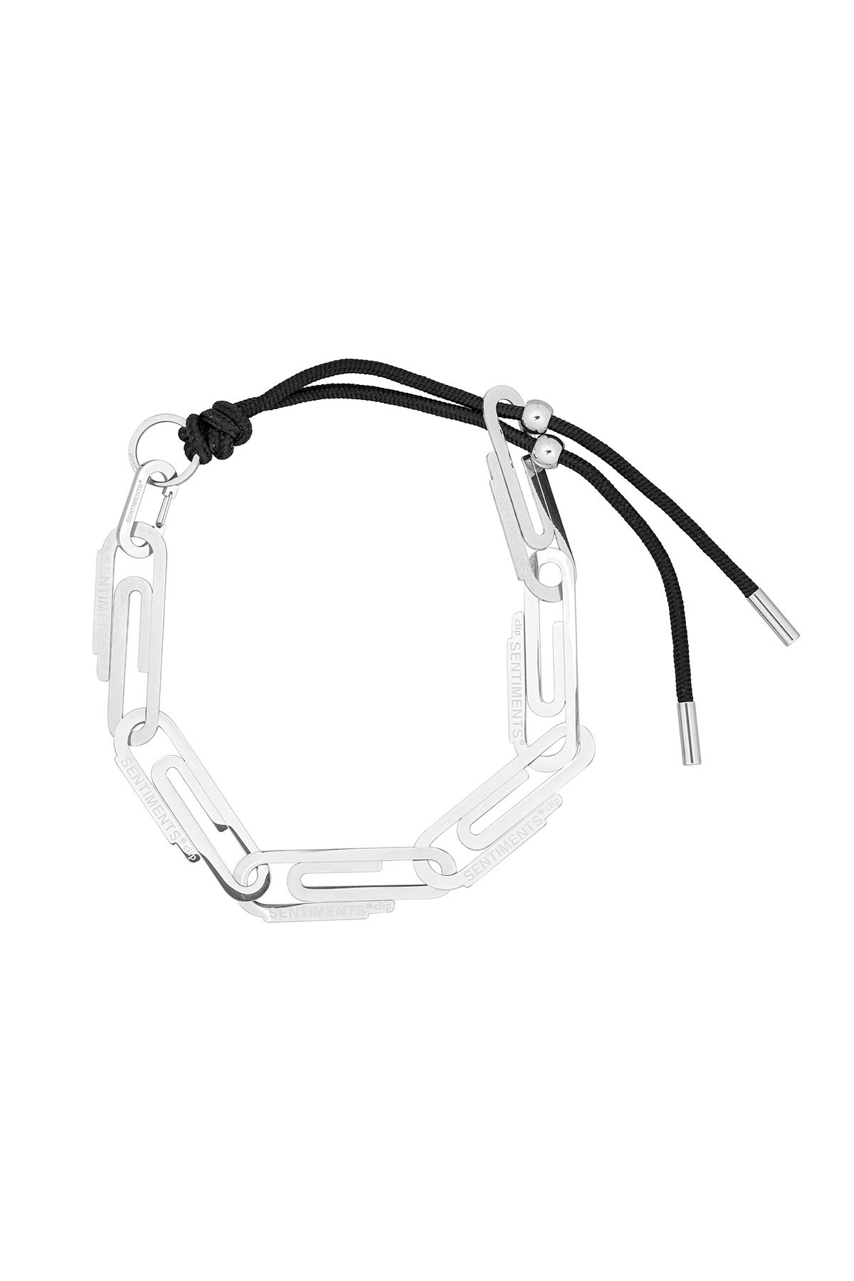 센티멍(SENTIMENTS) NO.584 [SILVER] CLIP LAYERED NECKLACE